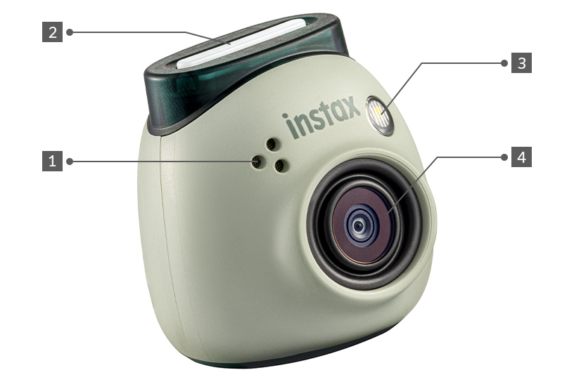 [photo] INSTAX Pal™ camera, Front view
