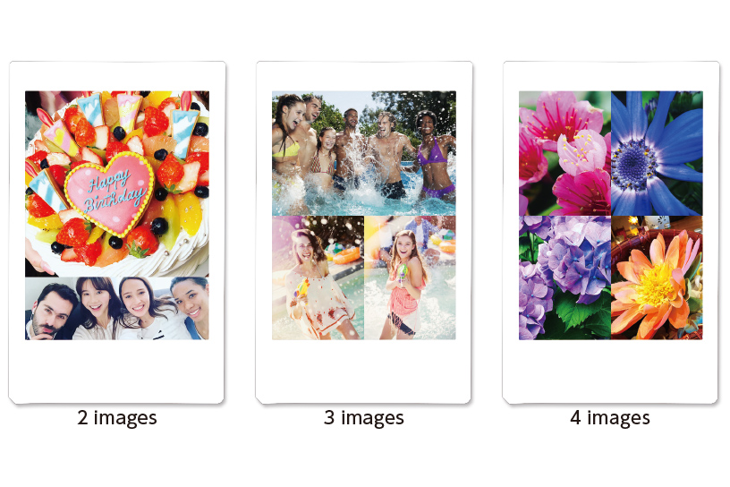 Image with collage pictures