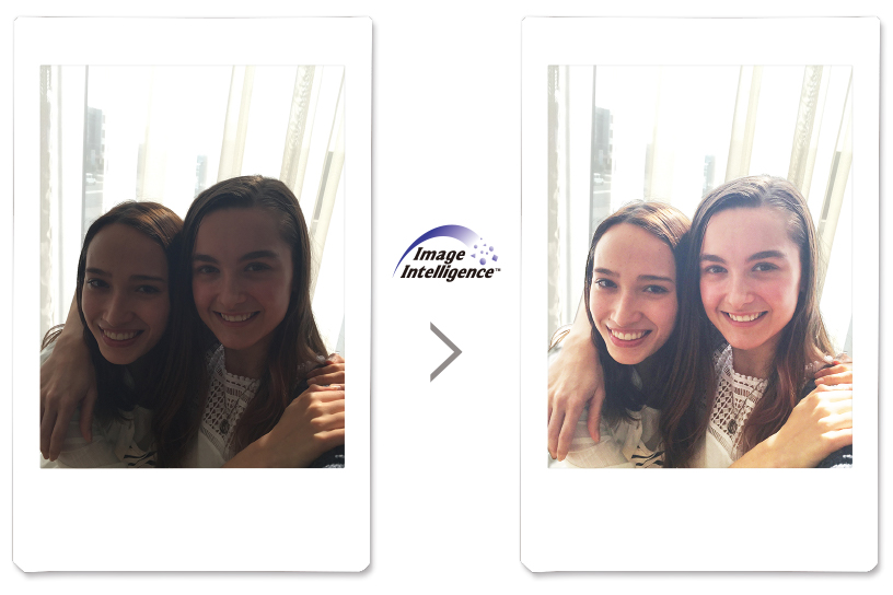 Pictures showing Intelligence Filter setting