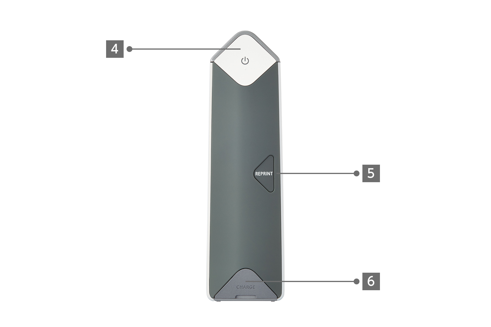 Silver SP-2 Printer side view