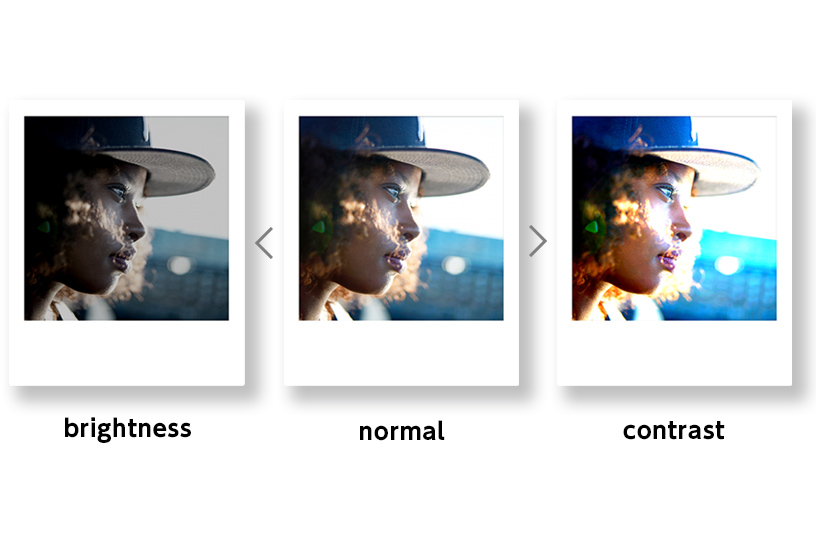 Collage of pictures with different Custom Filters