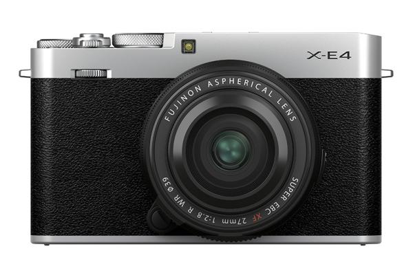 [photo] Fujifilm X-E4 System Digital Camera - Silver and black