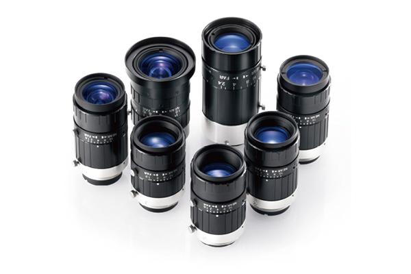 [photo] HF-XA-5M Series lenses standing upright and grouped together in a circle