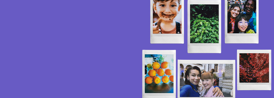 purple banner with multiple different films