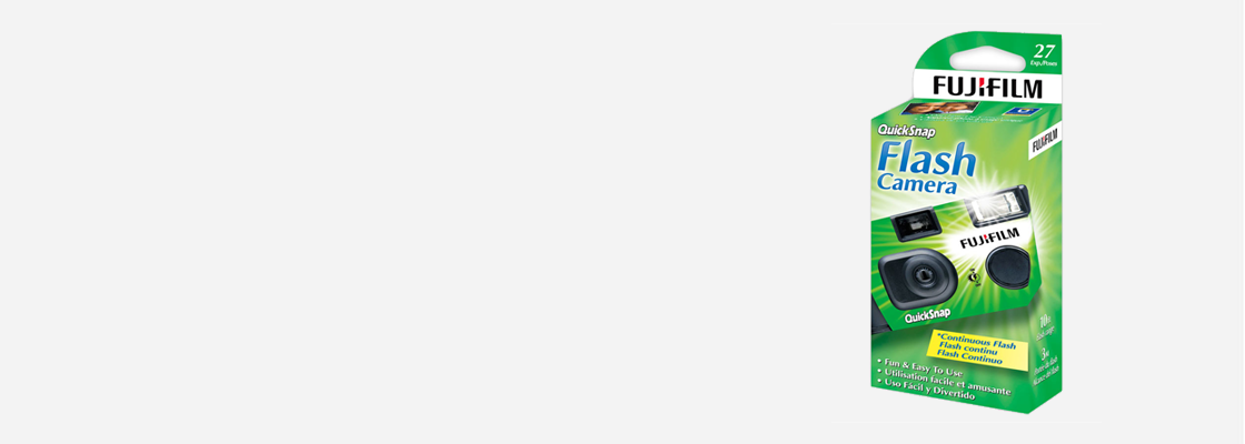 QuickSnap Camera box