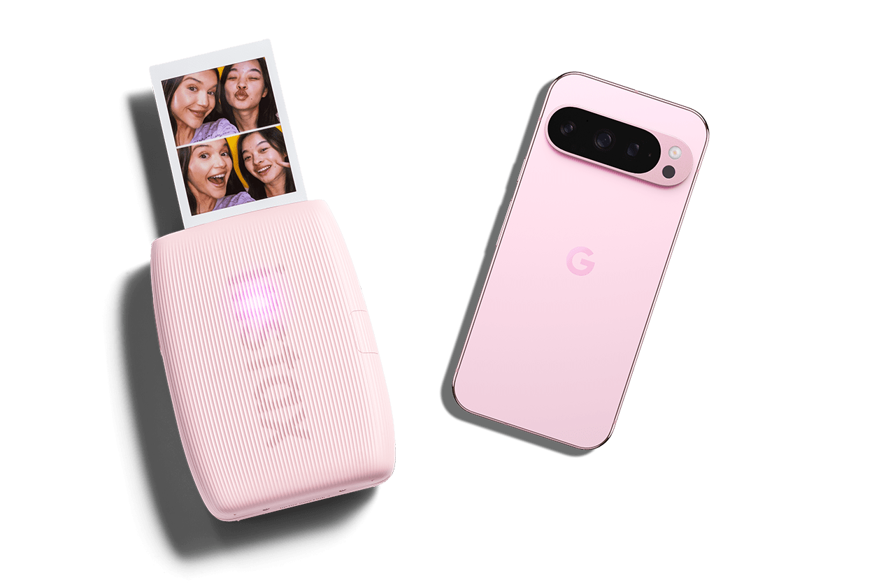 Image of INSTAX MINI LINK 3 Smartphone Printer and Google Pixel 9 Pro