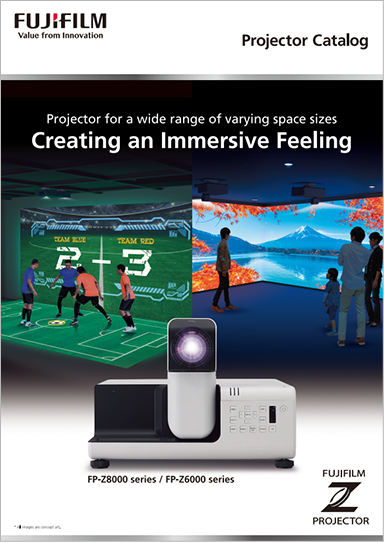 Z-Projector Brochure Cover