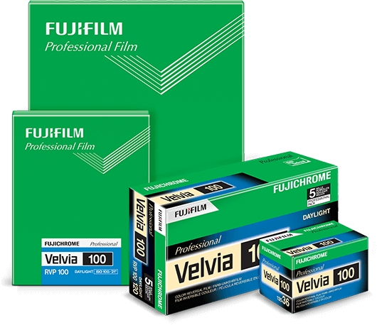 Velvia 100 Front view Thumbnail 